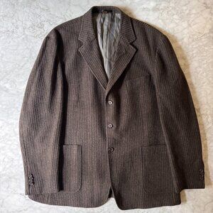 Kroon Mens Blazer Sport Coat Three Button Casual Jacket 44R Wool Cashmere Suits